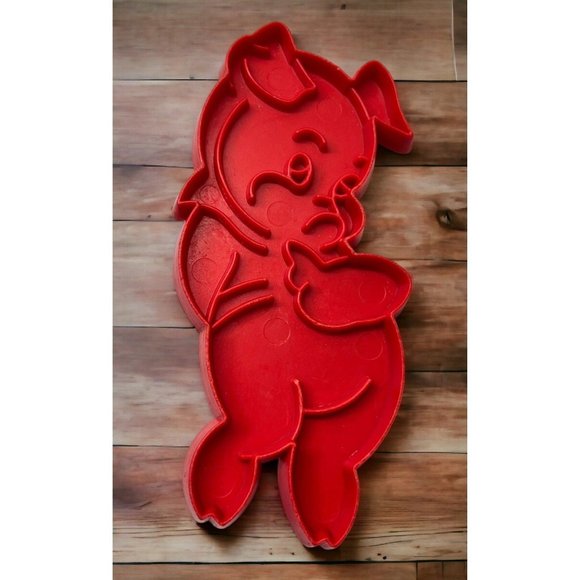 Porky Pig BBQ Vintage Cookie Cutter Tupperware Made in USA - Picture 1 of 7